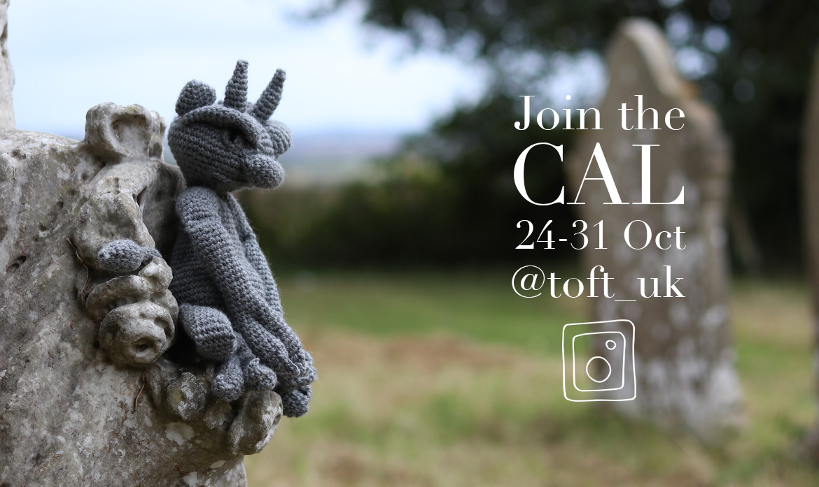 CAL gargoyle crochetalong instagram learn to crochet